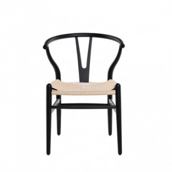 SILLA ADA NEGRO ASIENTO NATURAL 2