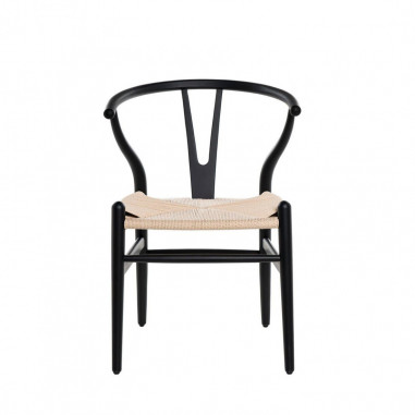 SILLA ADA NEGRO ASIENTO NATURAL