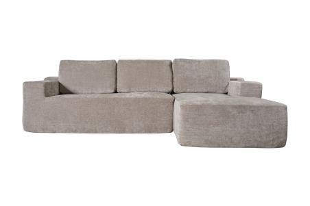 Chaiselongue Dulce envasada al vacío beige o gris