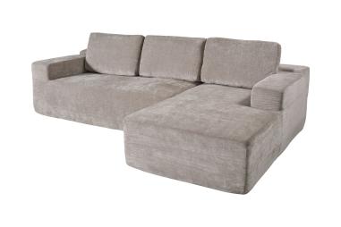 Chaiselongue Dulce envasada al vacío beige o gris