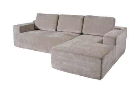 Chaiselongue Dulce envasada al vacío beige o gris