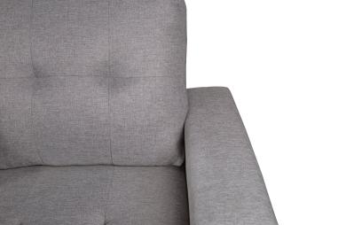 Chaiselongue Norman con arcón gris