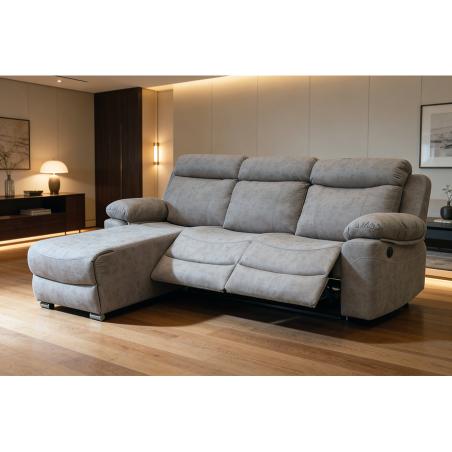 Chaiselongue relax eléctrica Menfis izquierda