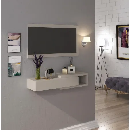 RECIBIDOR HORIZONTAL MOD AURA BEIGE O ROBLE MAUVELLA