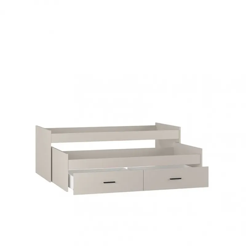 CAMA COMPACTA CAJONES MOD. AURA BEIGE O MAUVELLA O BLANCO