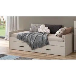 CAMA NIDO MOD.AURA BEIGE O MAUVELLA O BLANCO 2