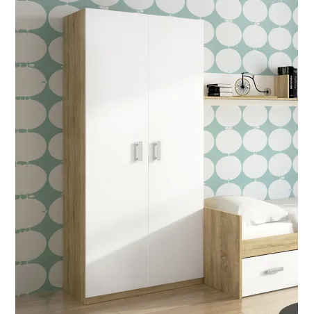ARMARIO 2P MOD. CHAMPION CAMBRIA BLANCO