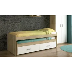 COMPACTA CON CAJONERA CHAMPION CAMBRIA-BLANCO
