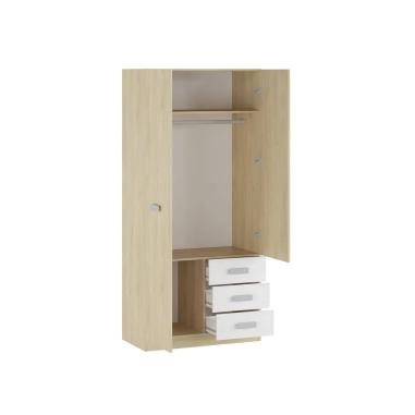 Armario 2 puertas 3 cajones Donald | Relax Muebles