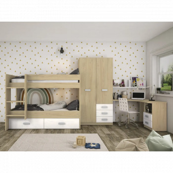 LITERA DONALD ACABADO PUCCINI-ANDERSEN EN RELAXMUBLES.COM