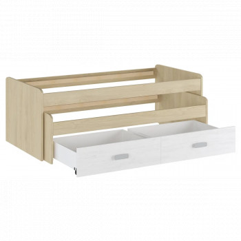 CAMA COMPACTA CON CAJONERA DONALD ENTREGA EXPRÉS RELAXMUEBLES