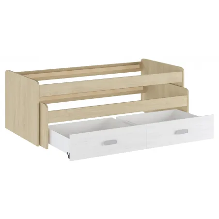 CAMA COMPACTA CON CAJONERA DONALD ACABADO PUCCINI-ANDERSEN -