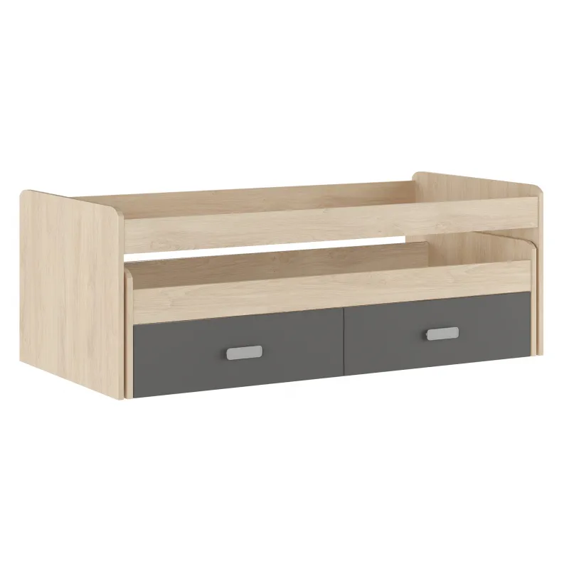 CAMA COMPACTA CON CAJONERA DONALD ACABADO PUCCINI-ANDERSEN -