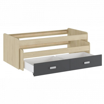 CAMA COMPACTA CON CAJONERA DONALD ENTREGA EXPRÉS RELAXMUEBLES 2