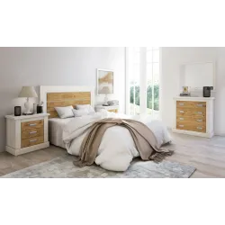 DORMITORIO MATRIMONIO RONCAL CON CÃ“MODA ANDERSEN ACABADO PI 2
