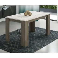 MESA FIJA  BERTA CAMBRIA, CAMBRIA-BLANCO, CAMBRIA-GRAFITO, A 2