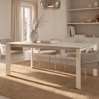 Mesa Lisa Extensible | Relax Muebles