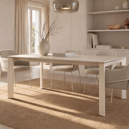Mesa Lisa Extensible | Relax Muebles
