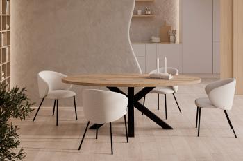 Mesa Sandy Ovalada | Relax Muebles