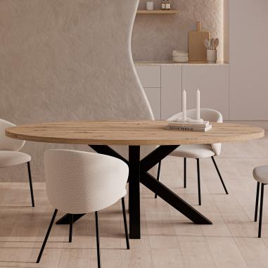 Mesa Sandy Ovalada | Relax Muebles