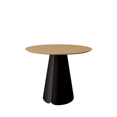 Mesa Fija Daisy 100 Roble/negro | Relax Muebles