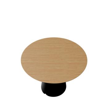 Mesa Fija Daisy 100 Roble/negro | Relax Muebles 2