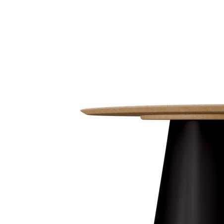 Mesa Fija Daisy 100 Roble/negro | Relax Muebles