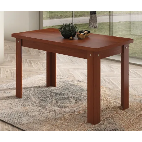MESA FIJA 140X80 DALAS NOGAL o WENGUÉ