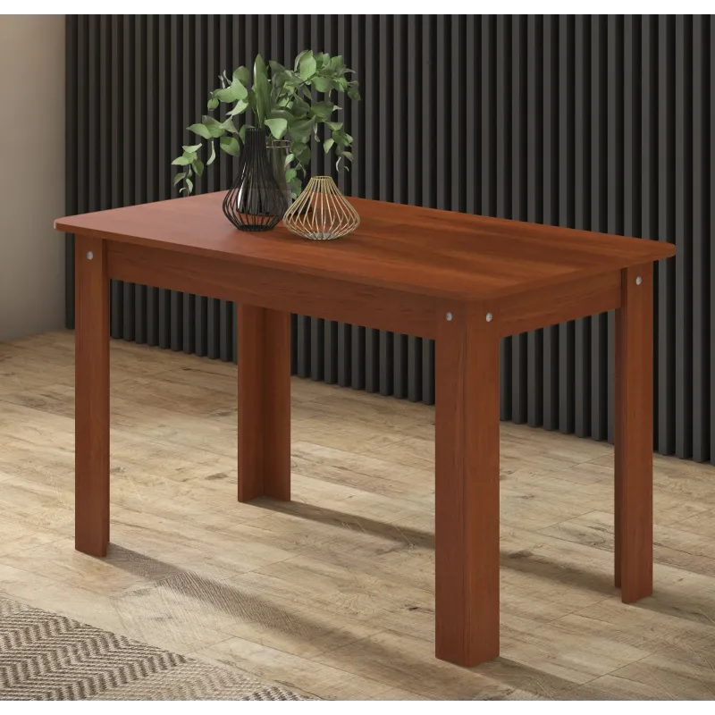 MESA EXTENSIBLE 140 A 184X80 LUKA NOGAL O WENGUÉ