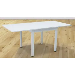 MESA LIBRO 90X90 ZORA BLANCO