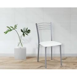 JUEGO DE 4 SILLAS MOD. 20 COCINAS BLANCO