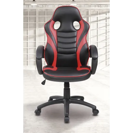 SILLA OFICINA SOF-14 SILLA OFI.NEG-AZ              NEGRO-AZU