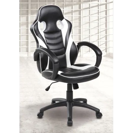 SILLA OFICINA SOF-14 SILLA OFI.NEG-AZ              NEGRO-AZU