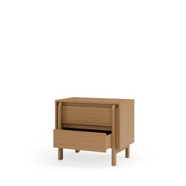 Mesita Baja 2 Cajones Pacific | Relax Muebles