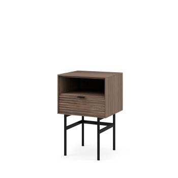 Mesita 1 Cajón + Hueco Alta Tulsa | Relax Muebles