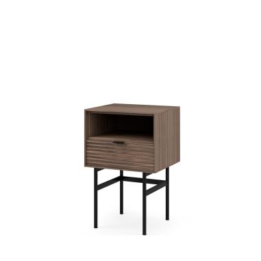 Mesita 1 Cajón + Hueco Alta Tulsa | Relax Muebles