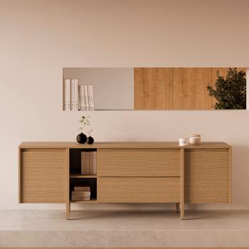 Mueble Tv Puertas / Cajones / Huecos Pacific | Relax Muebles 2