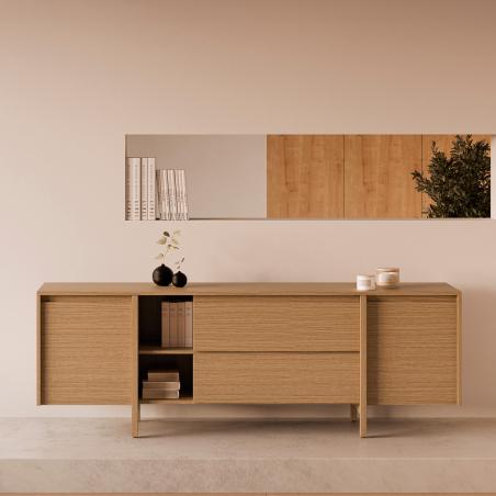 Mueble Tv Puertas / Cajones / Huecos Pacific | Relax Muebles
