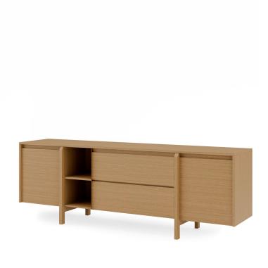 Mueble Tv Puertas / Cajones / Huecos Pacific | Relax Muebles