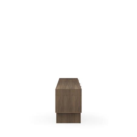 Mueble Tv Puertas Madera y Cristal + Cajones Tulsa