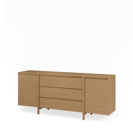 Aparador 200 Pacific 2 Puertas + Cajones | Relax Muebles
