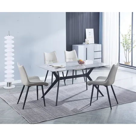 MESA FIJA TAPA CERAMICA CALISTA