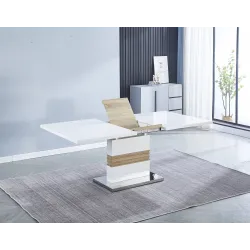 MESA EXTENSIBLE CARLOTA BLANCO-CAMBRIA