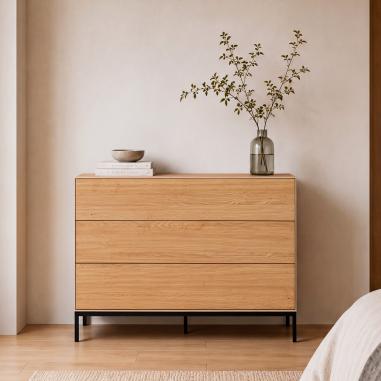 Comoda Gante 3 Cajones | Relax Muebles