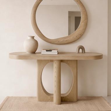 Consola Laysa Roble | Relax Muebles
