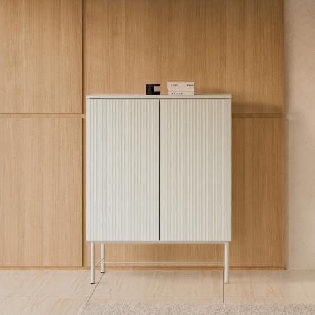 Aparador Alto Oslo Perla | Relax Muebles