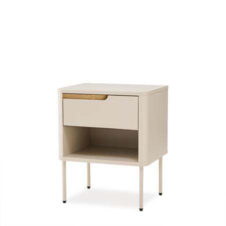 Mesita 45 Bergen 1 Cajon + Hueco | Relax Muebles