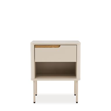 Mesita 45 Bergen 1 Cajon + Hueco | Relax Muebles
