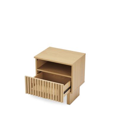 Mesita 45 Lugano 1 Cajon + Hueco | Relax Muebles