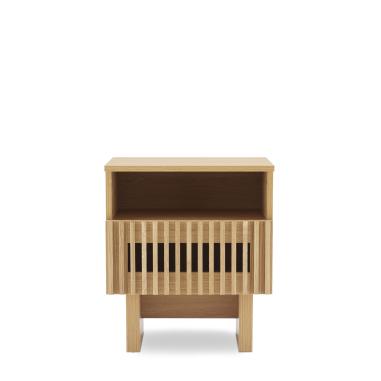 Mesita 45 Lugano 1 Cajon + Hueco | Relax Muebles
